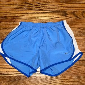 Light blue Nike dri fit shorts